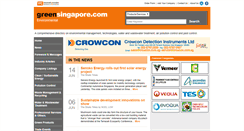 Desktop Screenshot of greensingapore.com